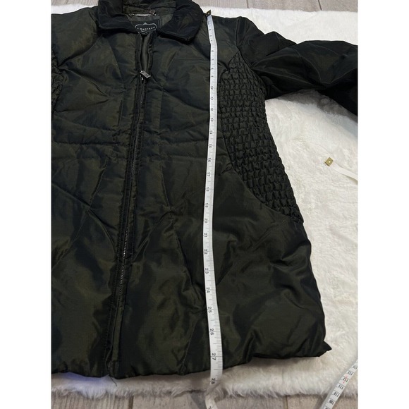 1 Madison Green Puffer‎ Down Coat Jacket Women's Size Small S Cinch Winter - Picture 4 of 9